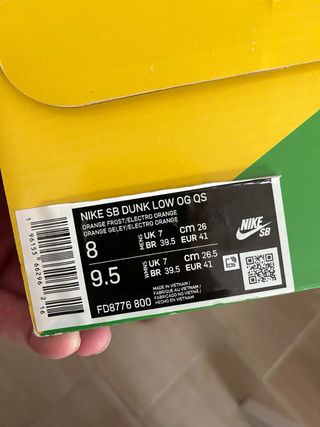 Nike SB Dunk Lobster orange