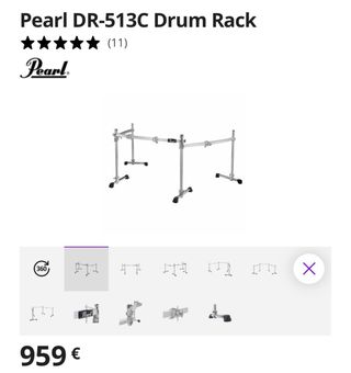 Pearl Drum Rack