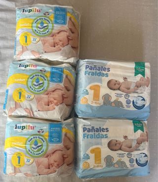 VENDO PAÑALES  TALLA 1