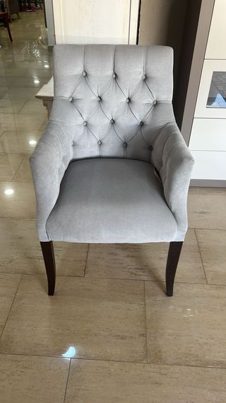 Sillón individual de tela