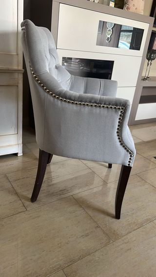 Sillón individual de tela