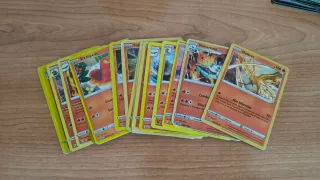 Lote 150 Cromos Cartas Pokémon