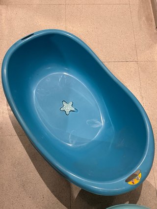 Bañera para  bebé con soporte plegable