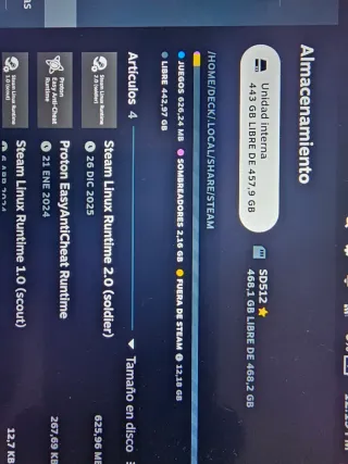 Steam Deck 512GB + SSD 512GB