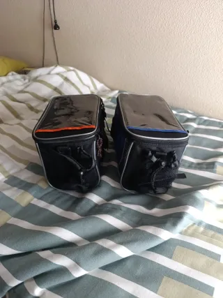 Alforjas para manillar de bicicleta