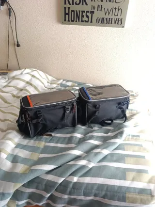 Alforjas para manillar de bicicleta