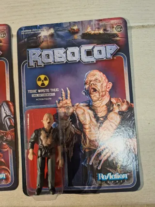 Figuras Robocop ReAction Super7 Colección