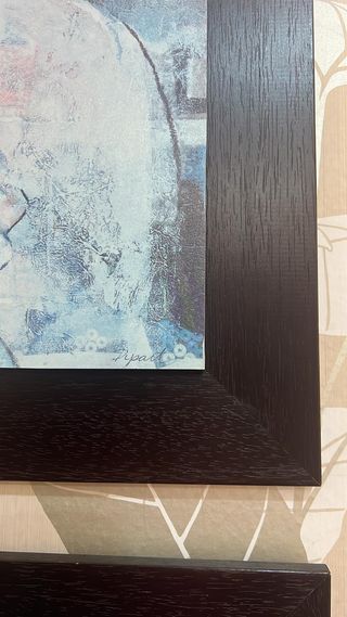 Cuadro mujer con flores