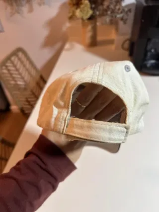 Gorra Praga Czech Republic Beige Negra