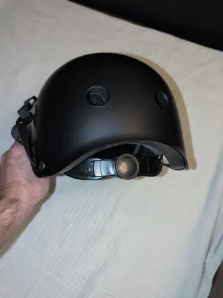 Casco Negro Protección Skate/Bici