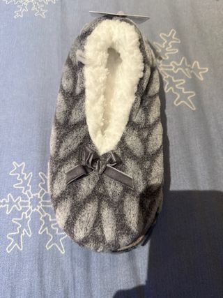 Ciabatte Ciocca Donna Taglia 36/38 Grigio Bianco