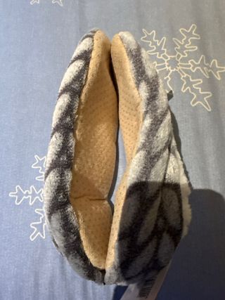 Ciabatte Ciocca Donna Taglia 36/38 Grigio Bianco