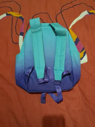 Mochila degradado azul y morado