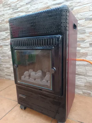 Estufa orbegozo Llama Azul Efecto Chimenea