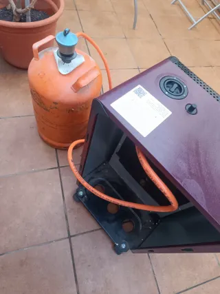 Estufa orbegozo Llama Azul Efecto Chimenea