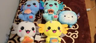 Peluches Kawaii Ajolote nuevos con Etiqueta