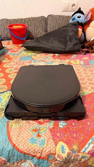 WC Plegable Portátil Negro