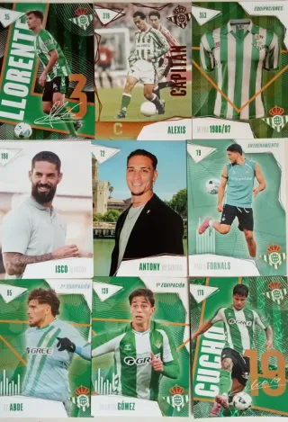 250 Betis Cards 2026 SIN REPETIR