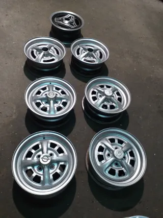 Llantas Opel clásico y llanta r12 y r18