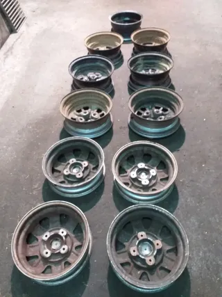 Llantas Opel clásico y llanta r12 y r18