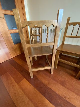 Sillas Castellanas Madera Maciza comedor