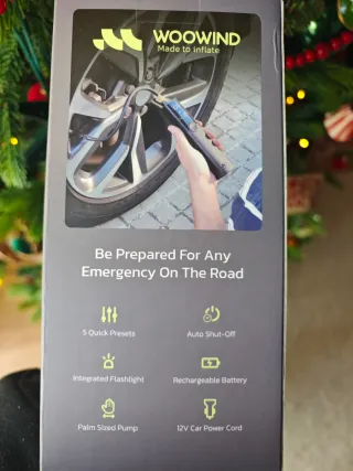 Woowind Ventus Pro Compresor Aire Portátil 150 PSI