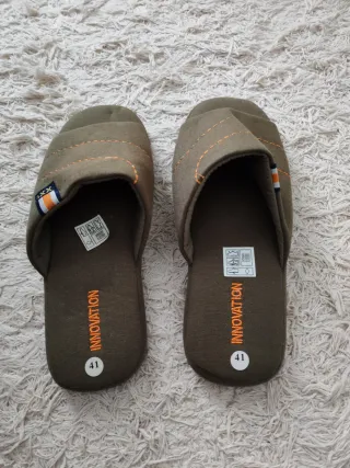 Zapatillas casa abiertas T 41