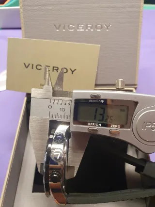 Reloj Viceroy Acero Cuarzo WTR. 100 metros