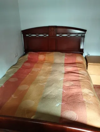 Cama Matrimonial Madera