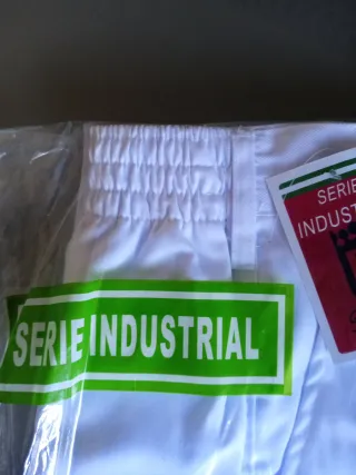 Pantalón de trabajo blanco Samisa Talla L 42-44