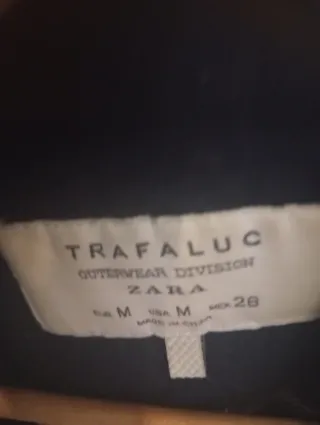 Abrigo Zara Azul Marino