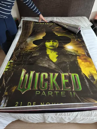 Póster Wicked Parte 2 Elphaba