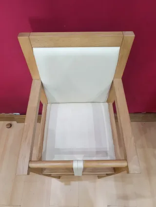 Trona de madera diseño