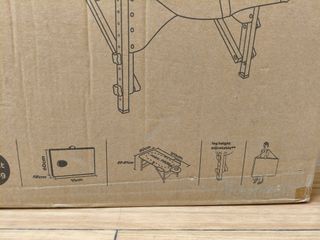 Camilla de masaje plegable