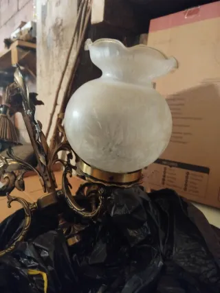 2 Lámparas Araña Antiguas