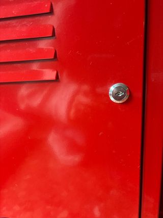 Mueble Metálico IKEA PS Rojo