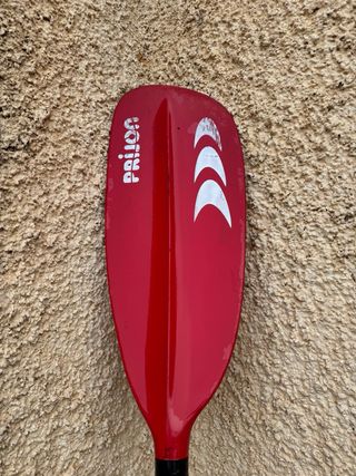 Remo de kayak Prijon rojo