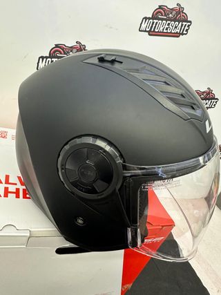 Casco LS2 Jet Talla S Negro Mate