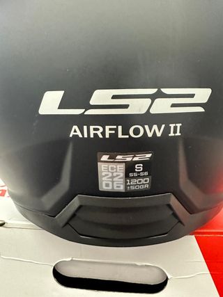 Casco LS2 Jet Talla S Negro Mate
