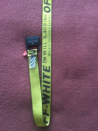 OFF WHITE CINTURON