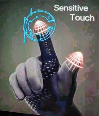 Guantes Unisex,Talla XL. Sensitive Touch