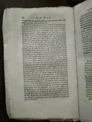 1801 - DOS LIBROS ANTIGUOS MEDICINA HIPÓCRATES