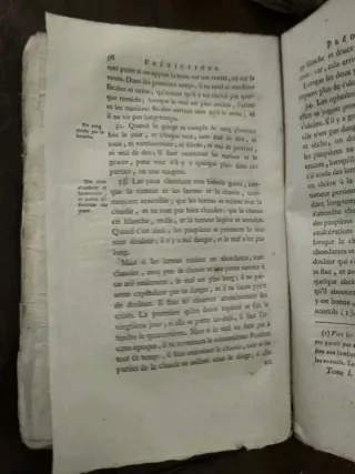 1801 - DOS LIBROS ANTIGUOS MEDICINA HIPÓCRATES