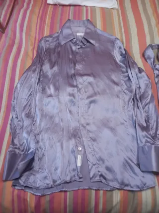 Camisa y corbata Carlo Pignatelli de Seda