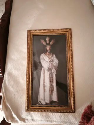 Cuadro Jesús Cautivo Dorado