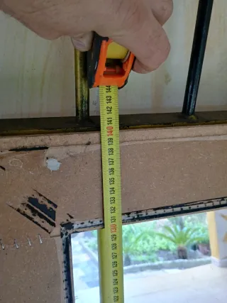 Espejo grande madera y cristal