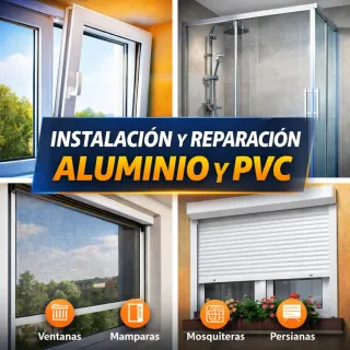 Instalador de aluminio y pvc