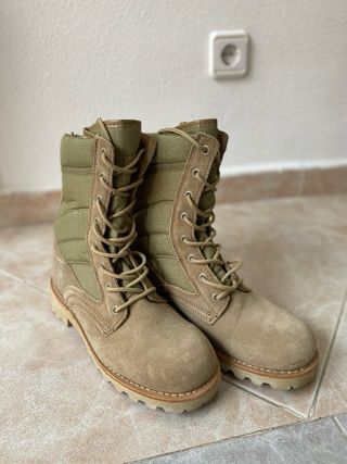 Botas Aridas Ejercito España Beige/Verde talla43