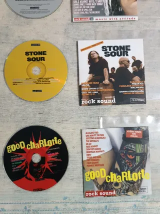 Lote n° 2 con 10 CDs Rock Sound Promo VV.AA.