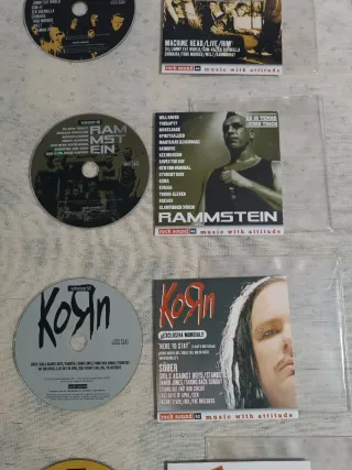 Lote n° 2 con 10 CDs Rock Sound Promo VV.AA.